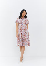 Martha Flower Pink Dress | G.43102