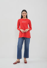 Kiara Light Red T-Shirt | G.8124