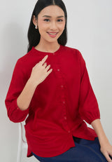 Vanya Red Blouse | G.13164