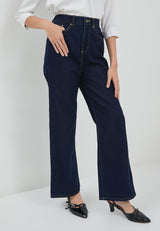 Loose Jeans Dark Blue Denim | G.3408