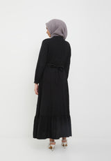 Geela X Aurelie Hermansyah Bahira Black Dress | G.42147