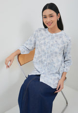 Vanya Blue Blouse | G.13166