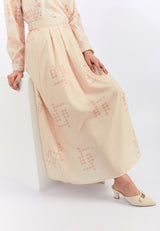 Geela X Aurelie Hermansyah Kalahari Cream Skirt | G.21131