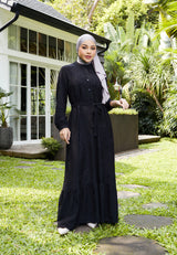 Geela X Aurelie Hermansyah Bahira Black Dress | G.42147
