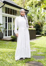 Geela X Aurelie Hermansyah Bahira White Dress | G.42146