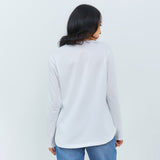 Geela Official - 1945 Indonesia White Long T-Shirt (G.71209) - Kaos Wanita