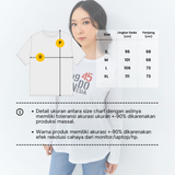 Geela Official - 1945 Indonesia White Long T-Shirt (G.71209) - Kaos Wanita