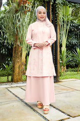 Geela X Aurelie Hermansyah Qamara Flower Pink Tunic | G.1732