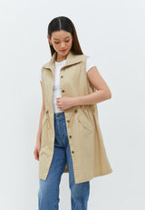Nikita Brown Vest | G.5216