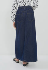 Alondra Blue Denim Skirt | G.21145