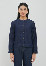 Audrey Dark Blue Denim Jacket | G.6126