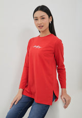 Kiara Carmine Red T-Shirt | G.8125
