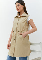 Nikita Brown Vest | G.5216