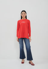 Kiara Carmine Red T-Shirt | G.8125