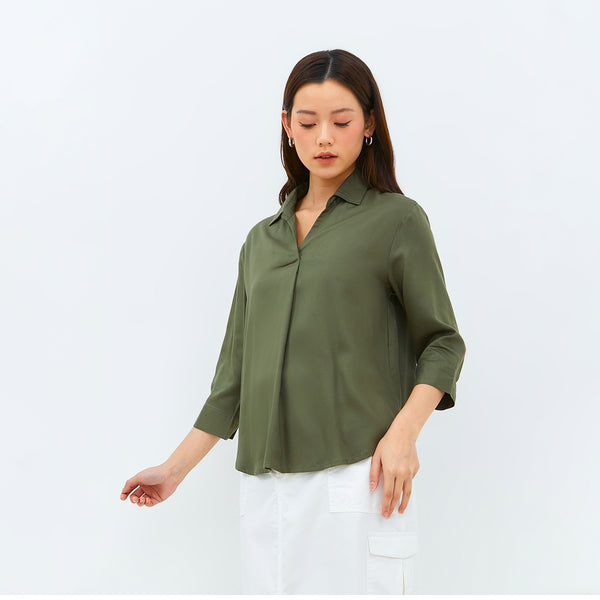 Unira Olive Shirt | G.1403