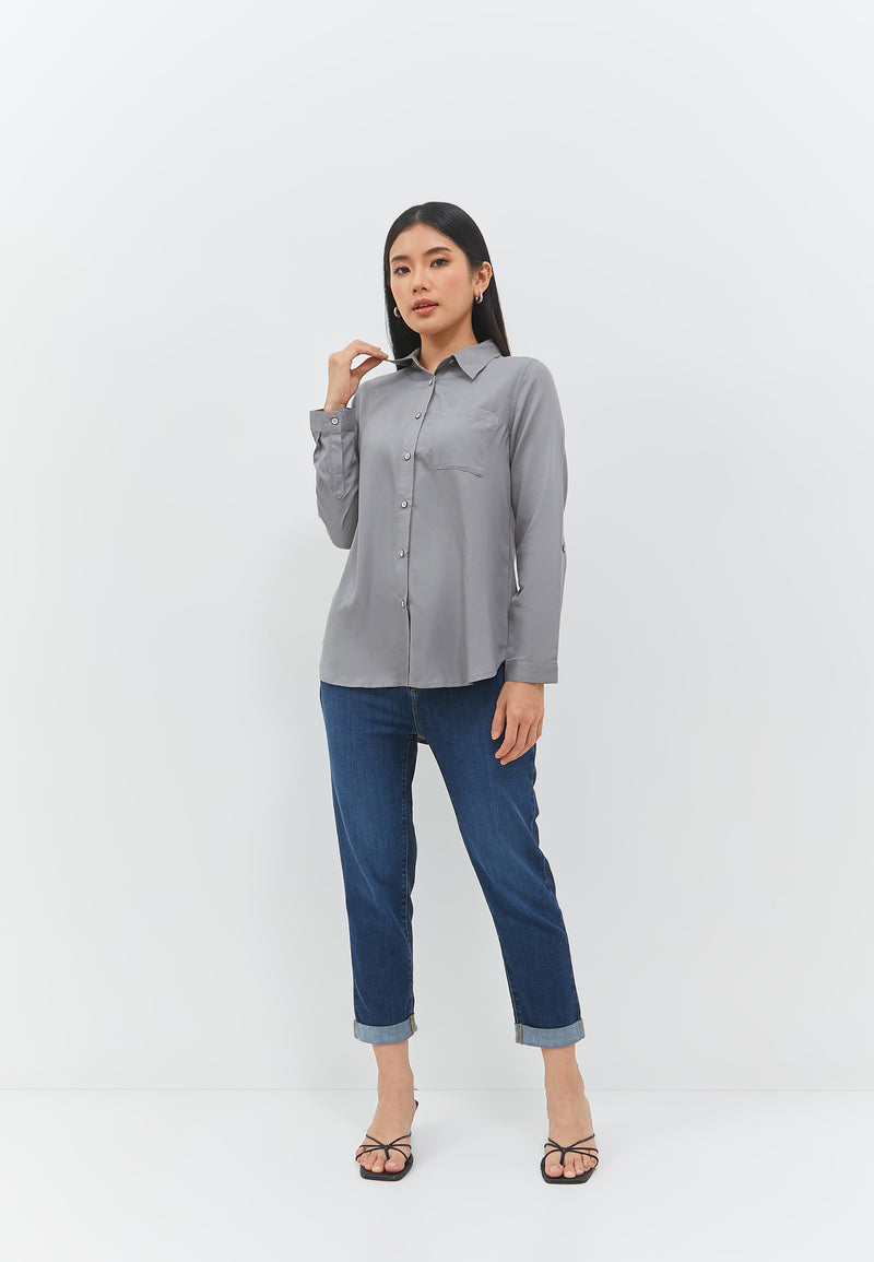 Alora Grey Shirt | G.11672
