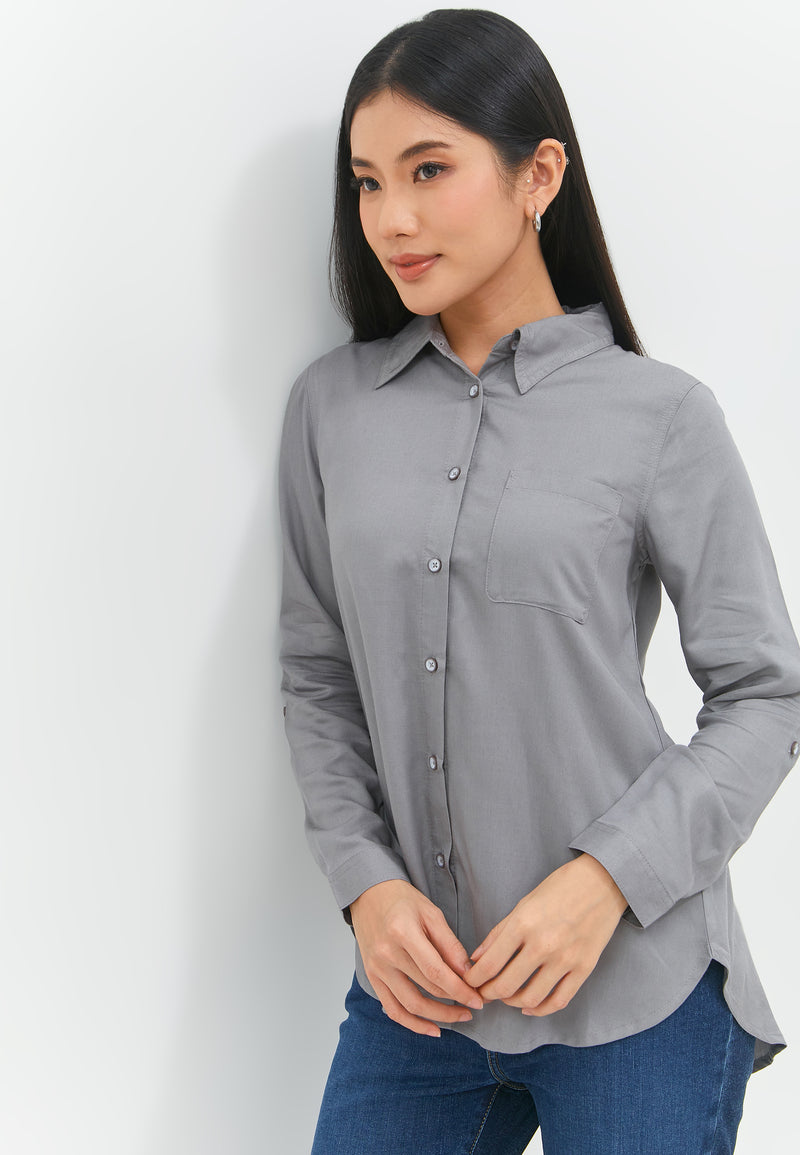 Alora Grey Shirt | G.11672