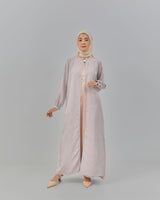 Farrah Two Set Dress Brown | G.4296 - Gamis Wanita