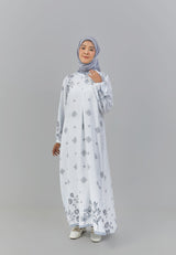 Dahayu Dress Blue | G.4252 - Gamis Wanita