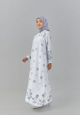 Dahayu Dress Blue | G.4252 - Gamis Wanita