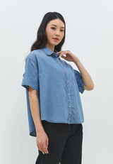Gantari Blue Denim Shirt | G.1532
