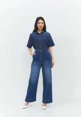 Wide Leg Jeans Blue Denim | G.3405