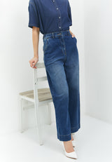 Wide Leg Jeans Blue Denim | G.3405