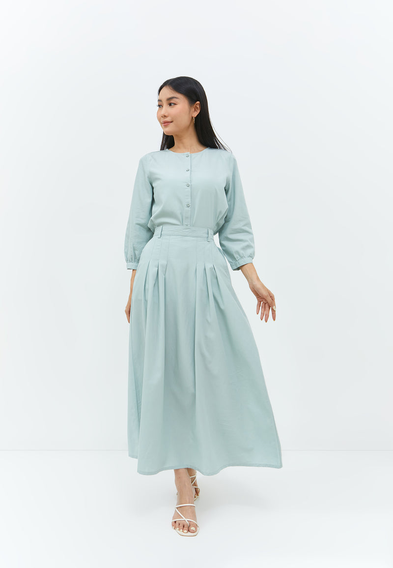 Renata Green Skirt | G.2208