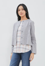 Amaya Grey Two Pieces | G.51104