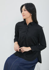 Sharina Black Shirt | G.11696