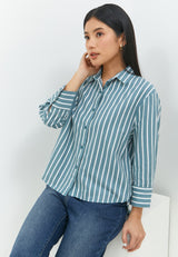 Suzy Green Stripe Shirt | G.13144