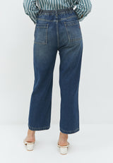 Tapper Jeans Dark Blue Denim | G.31122