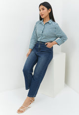 Tapper Jeans Dark Blue Denim | G.31122