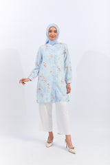 Laika Flower Blue Tunic | G.1734