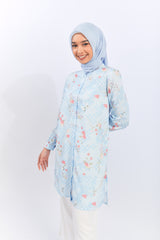 Laika Flower Blue Tunic | G.1734