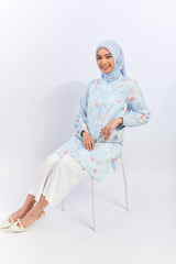 Laika Flower Blue Tunic | G.1734