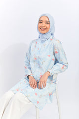 Laika Flower Blue Tunic | G.1734