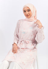 Geela X Aurelie Hermansyah Qamara Flower Pink Tunic | G.1732