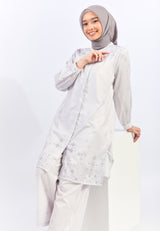 Geela X Aurelie Hermansyah Yasmin Flower Brown Tunic | G.1730