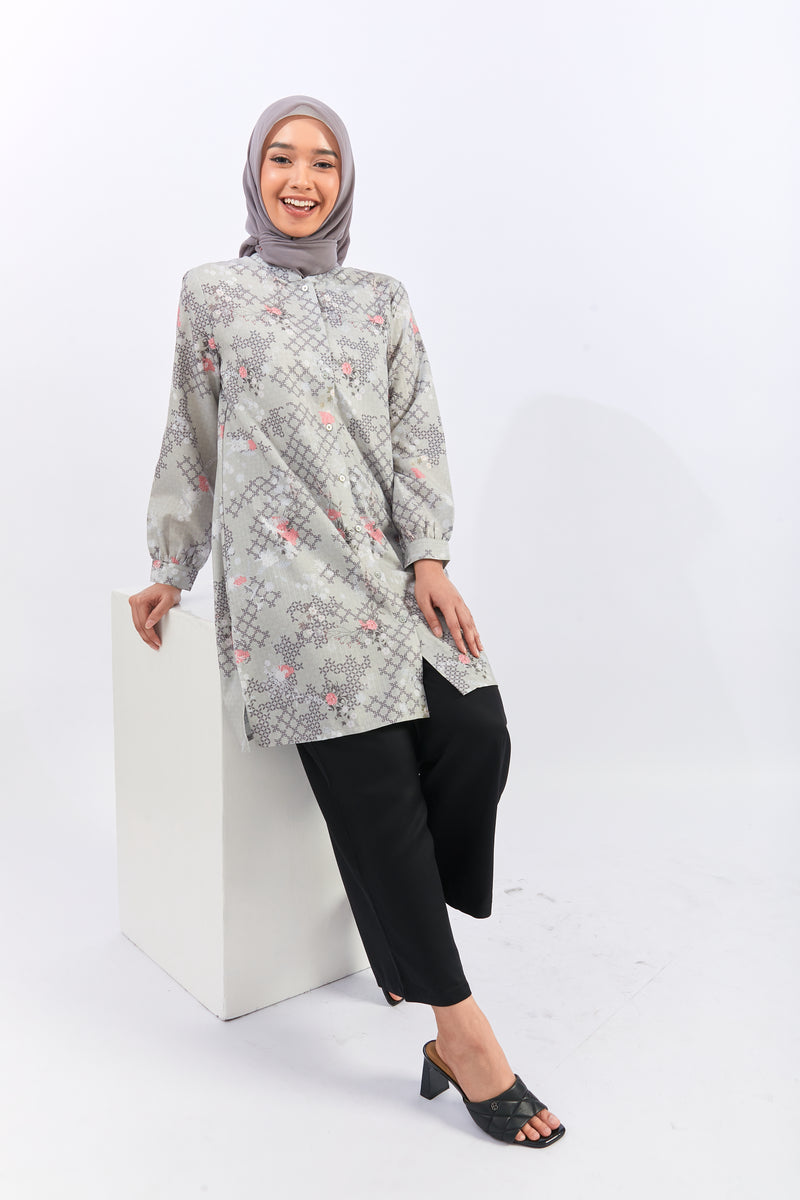 Laika Flower Green Tunic | G.1733