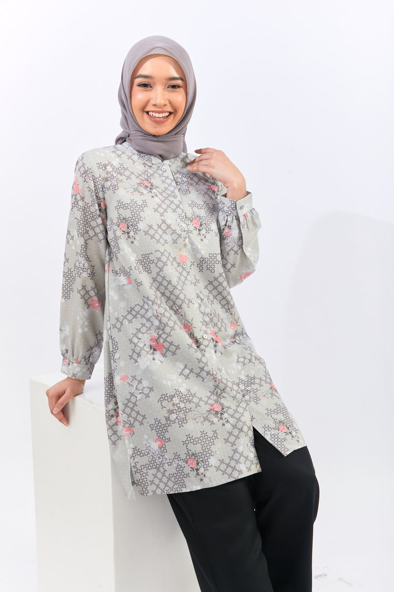 Laika Flower Green Tunic | G.1733