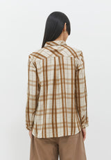 Regina Brown Stripe Shirt | G.11671