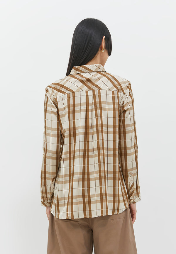 Regina Brown Stripe Shirt | G.11671