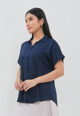 Sophia Blue Navy Shirt | G.1536