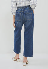 Taper Jeans Dark Blue Denim | G.31127