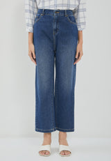 Taper Jeans Dark Blue Denim | G.31127