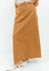 Carila Brown Skirt | G.21104