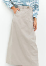 Carila Taupe Skirt | G.21106