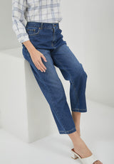 Taper Jeans Dark Blue Denim | G.31127