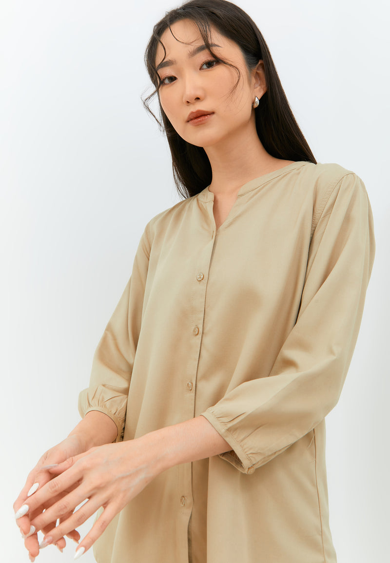 Zendaya Khaki Blouse | G.13106